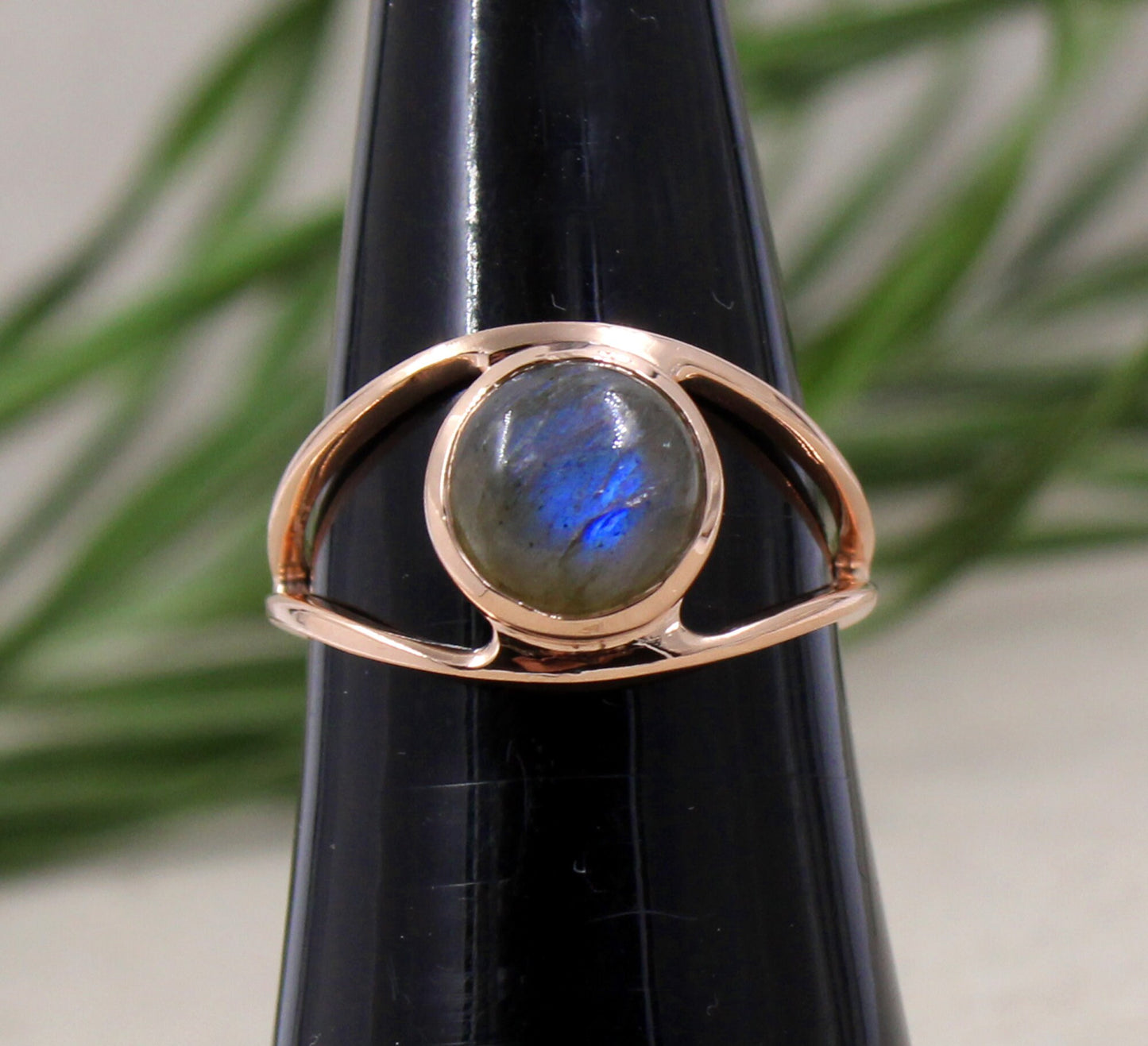 Solid 925 Sterling Silver Natural Gemstone Jewelry,Evil Eye Ring,Natural Gemstone Labradorite Ring,Birthday Gift,Daily Wear Ring Gift