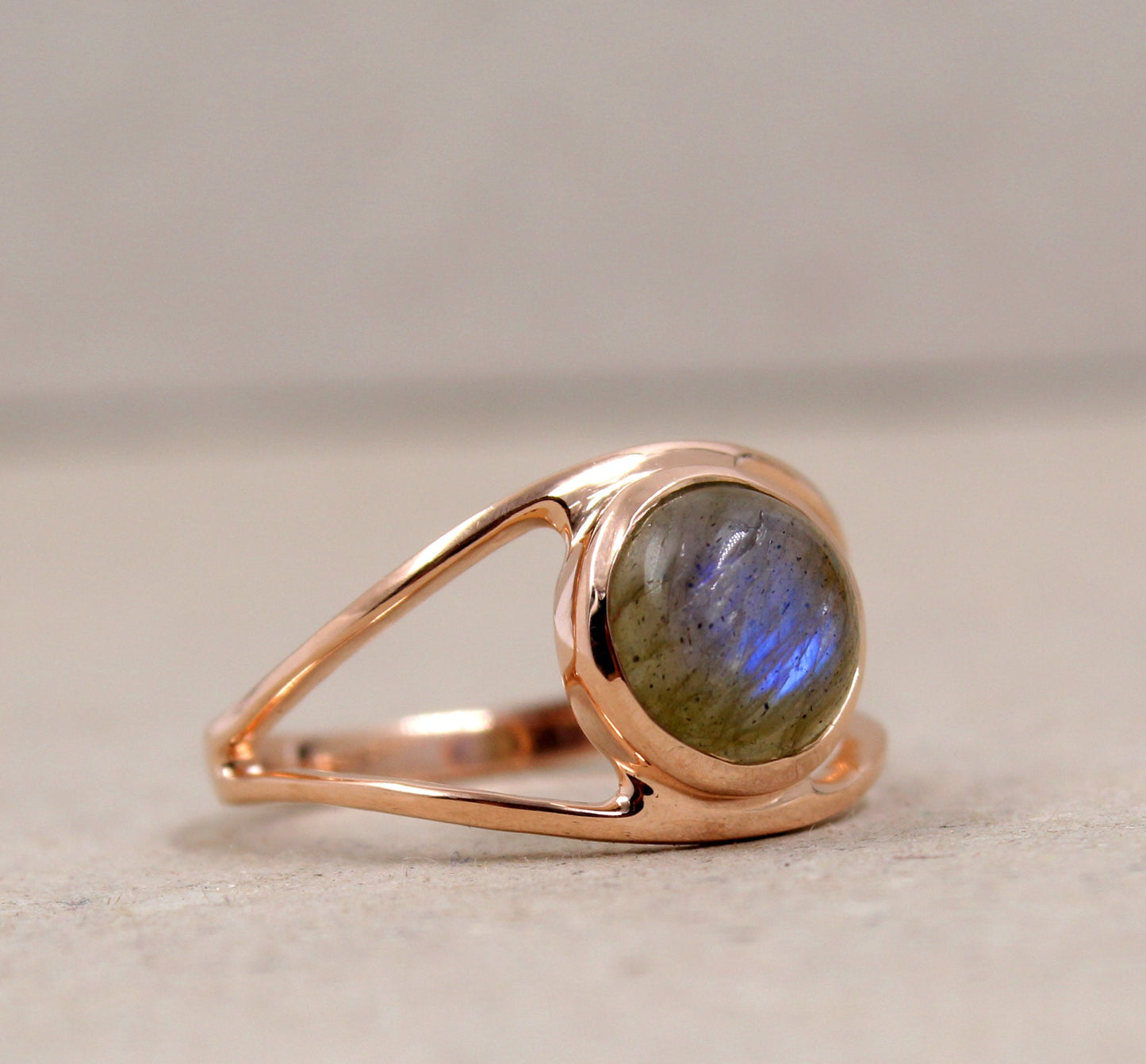 Solid 925 Sterling Silver Natural Gemstone Jewelry,Evil Eye Ring,Natural Gemstone Labradorite Ring,Birthday Gift,Daily Wear Ring Gift