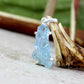Aquamarine Rough Pendant, rough gemstone Pendant, Prong Setting Pendant, 925 Sterling Silver Pendant, Handmade Pendant Jewelry, Girl Pendant