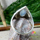 925 Sterling silver Natural genuine gemstone Moonstone Ring Anniversary birthday engagement designer silver carving gift jewellery