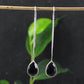 American Turquoise Earring,Black Onyx Jewelry,Citrine Threader Earring,Long Chain Earring,Minimalist Genuine Gemstone Earring,Lovely Gift