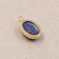 Sterling silverLapis Lazuli Scarab Pendant, 925 jewelry,Unisex Pendant,Christmas Gift for Aunt/Grandmother,Birthday Gift Pendant