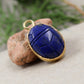 Sterling silverLapis Lazuli Scarab Pendant, 925 jewelry,Unisex Pendant,Christmas Gift for Aunt/Grandmother,Birthday Gift Pendant