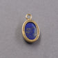 Sterling silverLapis Lazuli Scarab Pendant, 925 jewelry,Unisex Pendant,Christmas Gift for Aunt/Grandmother,Birthday Gift Pendant