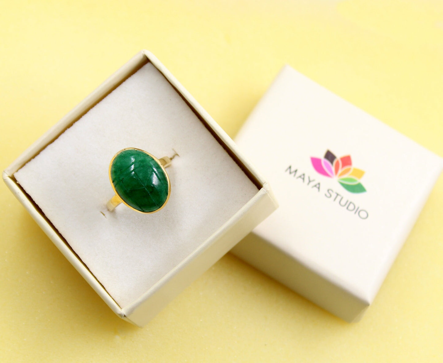 Sterling silverEmerald Scarab Ring,Gold Plated 925 jewelry,Unisex Ring,Christmas Gift for Aunt/Grandmother,Birthday Gift Present