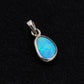 Australian Opal Doublet Pendant,Solid 925 Sterling Silver,Casual Wear Gemstone Jewelry,Valentine's Day Gift,Birthday Gift for your daughter