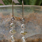 Unique Silver Earring,Four Labradorite Designer Earring,925 Sterling Silver Jewelry,Light Weight Dangle Earring,Anniversary Gift Earring