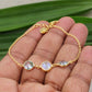 Moonstone & Blue Topaz Bracelet,Gold Plated,925 Silver Jewelry,Casual Wear Bracelet,Anniversary Gift,Handmade Bracelet,Birthday Gift