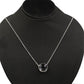Solid 925 Sterling Silver Handmade Jewelry,Exclusive 18 mm Crystal Quartz Necklace,Healing Quartz for Mom's Birthday Anniversary Gift