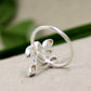 925 Sterling Silver Jewelry,Delicate Faceted Moonstone Ring,Party Wear Ring,Anniversary Gift,Silver gemstone Ring for Christmas