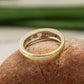 Gorgeous Multi Gemstone Band,Amethyst Iolite Ring,Engagement Ring, 925 Solid Sterling Silver Jewelry,Wedding Band