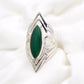 925 Sterling Silver Unisex Ring,Exclusive Malachite Ring,gemstone jewelry,Anniversary Gift,Healing Gemstone,Birthday Gift,Thanksgiving Gift