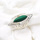 925 Sterling Silver Unisex Ring,Exclusive Malachite Ring,gemstone jewelry,Anniversary Gift,Healing Gemstone,Birthday Gift,Thanksgiving Gift