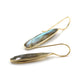 Solid 925 Sterling Silver Jewelry,Sleek Tear Drop Labradorite Earrings,Valentine Gift,Anniversary Gift for wife,Fire Labradorite Danglers